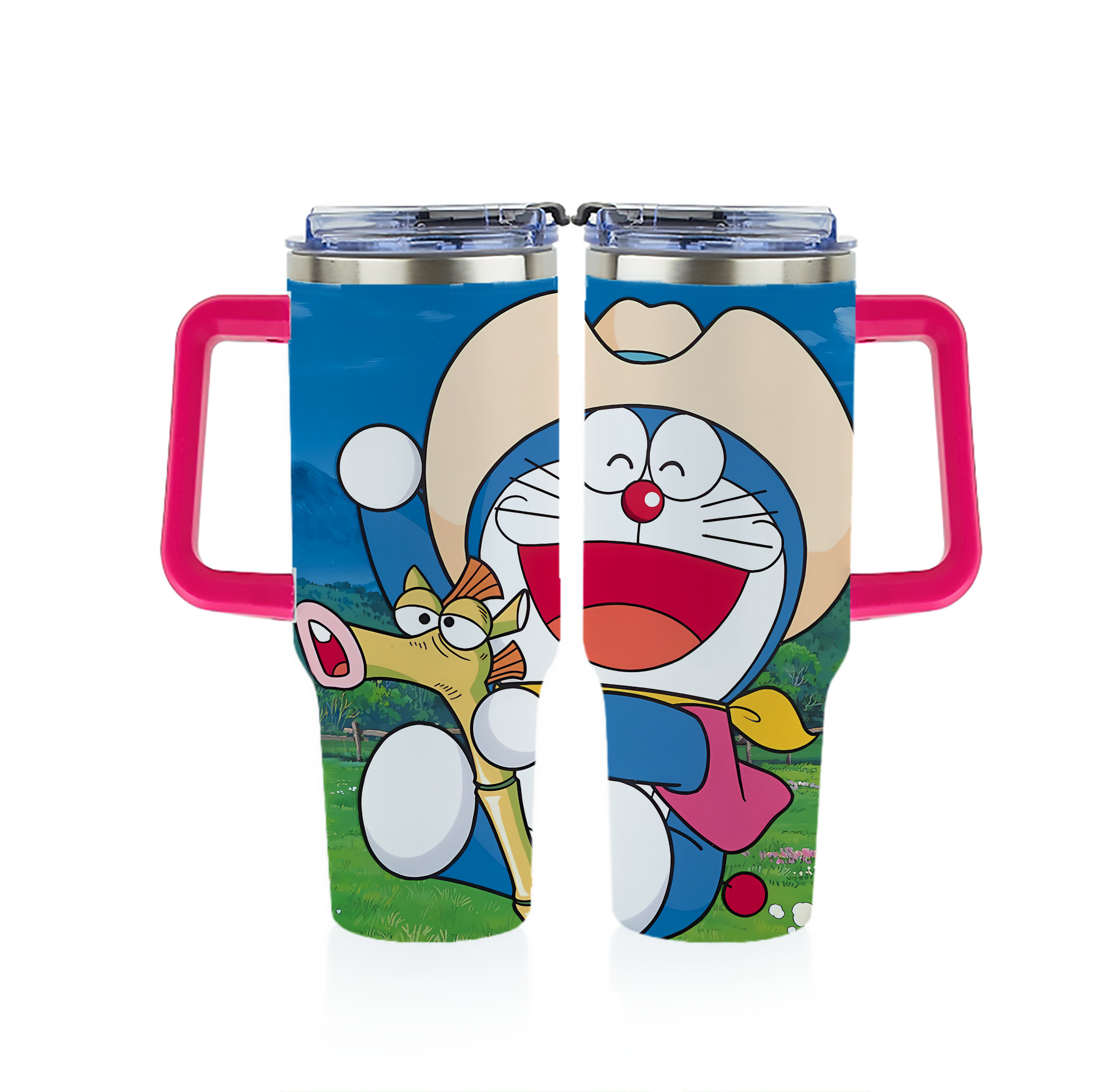 （画像用） ドラえもん Doraemon 1200ｍLフルプリント車用タンブラー